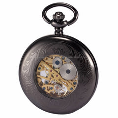 Skeleton Nurse Pocket Watch