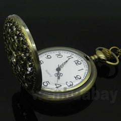 Bronze Web Spider Antique Clock