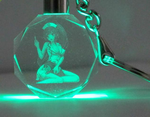 Fist of Shadow Akali LED Key Ring