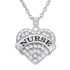 Best Gift Nurse Charms Crystals Necklace