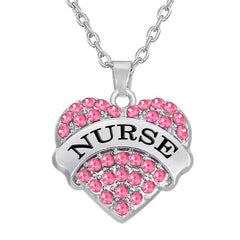 Best Gift Nurse Charms Crystals Necklace