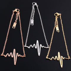 Heartbeat ECG Bracelets for Women