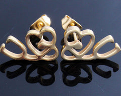 Double Heart Earring Jewelry